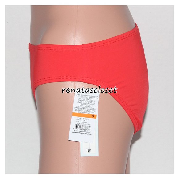 The Bikini Lab Women's Solid Hipster Bikini Swim Bottoms NWT - Picture 5 of 10